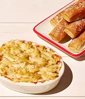 Oven-Baked Cheesy Alfredo